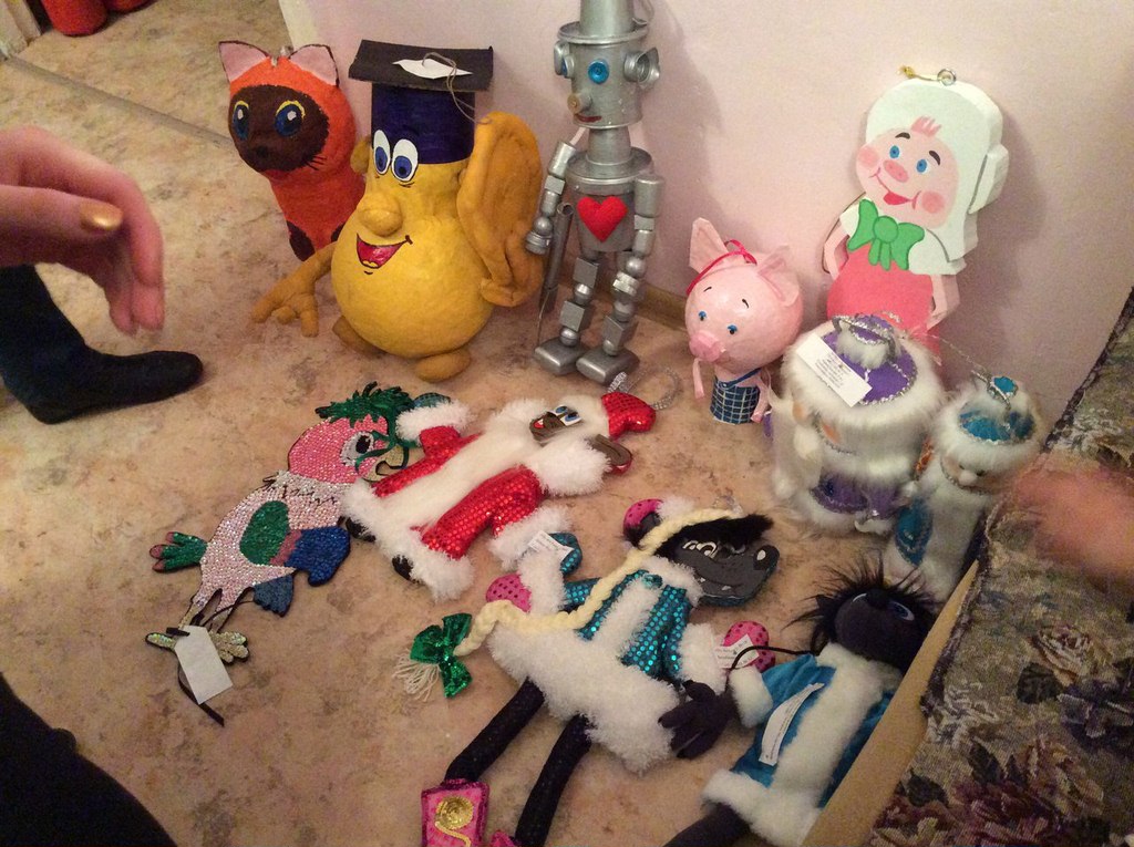 Новогодние игрушки на конкурсе