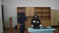 Сотрудники МЧС напомнили школьникам о правилах пожарной безопасности