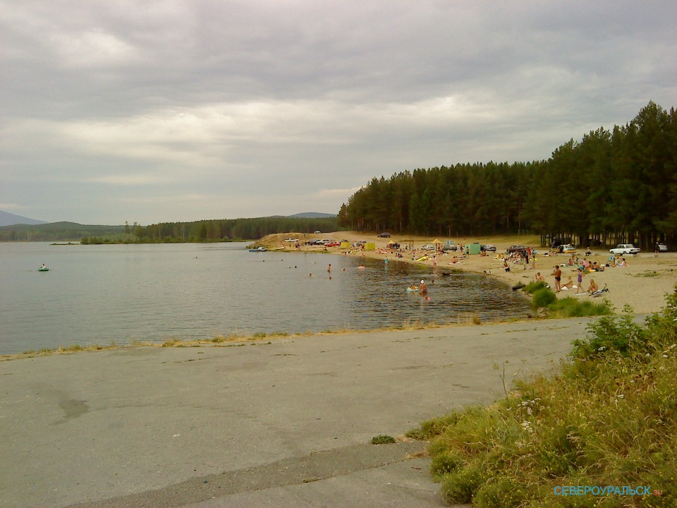 Североуральск.Колонгинское водохранилище